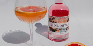 Dune Distilling Co Pink Grapefruit Gin and Tonic Cocktail crafted in Margaret River